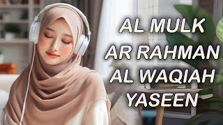 Stunning Recitation Of Surah Al Mulk, Al Waqiah, Ar Rahman, Yaseen | Relaxing heart touching voice