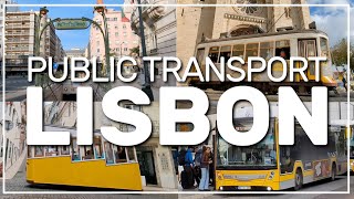 → LISBON'S public transport system 🇵🇹 #096