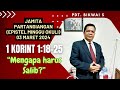 JAMITA PARTANGIANGAN: 1 KORINT 1:18-25 (EPISTEL MINGGU OKULI - 03 MARET 2024)