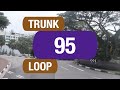 SBS Transit Trunk 95 | Bus Service Route Visual