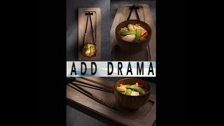 Add Drama to your food Photography and a few lighting tips. #foodphotography #photography