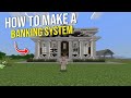 How to Make a Money Transfer Banking System in Minecraft *Bedrock*