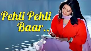 Pehli Pehli Baar Mohabbat 💓 Love  Song | Sirf Tum❤ | Kumar Shanu,Alka Yagnik | Hindi Song |Hindi Hit