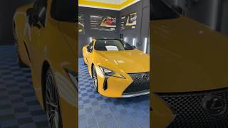 Paint correction and ceramic coating from Lexus LC500