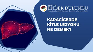 Karaciğerde Kitle Lezyonu Ne Demek? I Prof  Dr  Ender Dulundu