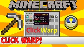 Minecraft Bukkit Plugin - Click Warp - Tutorial