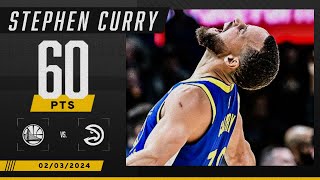 Stephen Curry's 60-piece NOT ENOUGH in OT loss to Hawks | NBA on ESPN