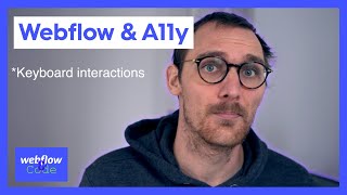 Webflow and Accessibility