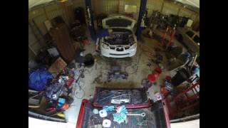 Subaru Engine Pull Timelapse