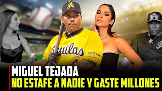 MIGUEL TEJADA ROMPE EL SILENCIO NO ESTAFE A NADIE Y GASTE MILLONES PARA LIMPIAR MI NOMBRE