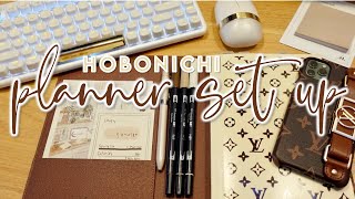 2023 Hobonichi Cousin Planner Set Up