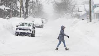 Michigan's Upper Peninsula buried in snow