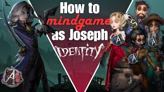 HOW I MINDGAME PRO SURVS IN RANK - IDV TOP JOSEPH TIPS - IDENTITY V PHOTOGRAPHER GAMEPLAY / TUTORIAL