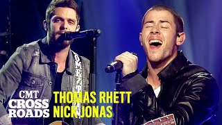 Thomas Rhett & Nick Jonas 'Die A Happy Man' | CMT Crossroads