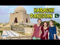 24 HRS in KARACHI PAKISTAN 🇵🇰❤️ First Impressions of Pakistan's Mega City | 197 Countries, 3 Kids