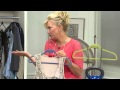 ClutterFree Set of 100 Space Saving Cascading Hangers with Mary Beth Roe