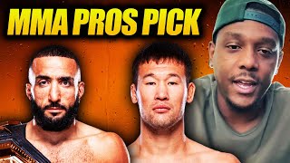 MMA Pros Pick ✅ Belal Muhammad vs. Shavkat Rakhmonov - Part 1 👊 UFC 310