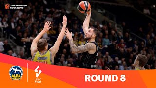 ALBA Berlin-LDLC ASVEL Villeurbanne | Round 8 Highlights | 2023-24 Turkish Airlines EuroLeague