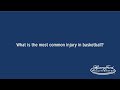 What is the Most Common Injury in Basketball?