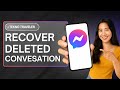 How To Recover Facebook Deleted Conversation | Facebook Messenger Chat Delete Recovery
