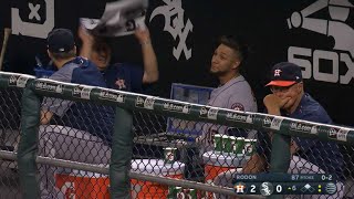 Gonzalez plates Gurriel, who gets cooled off