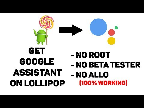 Cómo obtener el Asistente de Google en Android 5 Lollipop (sin root, sin beta tester, sin Allo)