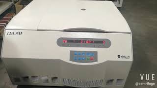 TDL5M Tabletop large capacity refrigerated centrifuge