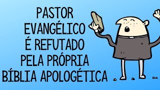 Pr. evangélico é refutado pela própria Bíblia Apologética - Leandro Quadros - Pr. Jamierson Vejam Só