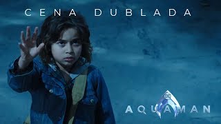 AQUAMAN (2019) | Cena do Aquário - Arthur falando com os peixes