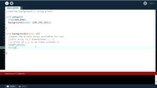 Background With Pixels Array