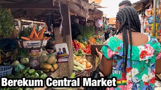 Shopping At Berekum Central Market🇬🇭