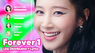 [Updated] Girls' Generation - FOREVER 1 (Line Distribution + Lyrics Karaoke)
