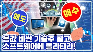 [투자의GAM] 몸값 비싼 기술주 팔고 소프트웨어에 올라타라!