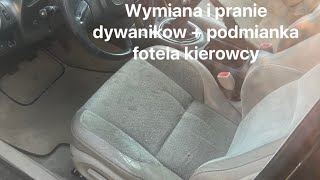 Lexusowe przygody #9 wymiana i mycie dywaników, wymiana fotela kierowcy