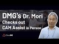 CAM Assist AI CAM add-on with DMG Dr. Mori at CloudNC