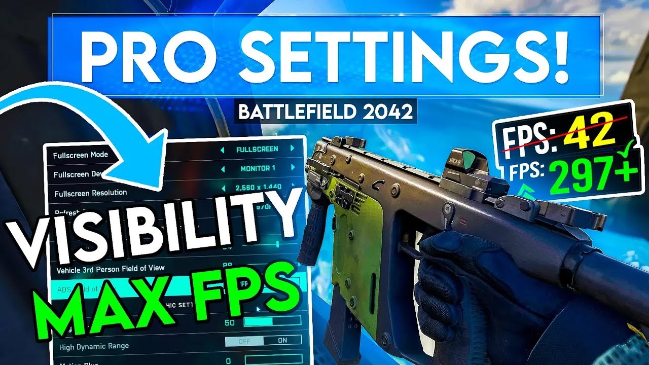 Battlefield 2042 SEASON 3 PRO Settings Guide ( Best Visibility And ...