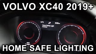 Volvo XC40 (2019-2025): Home Safe Lighting (Guidance Light). XC40 Tips \u0026 Tricks!