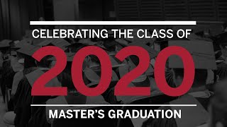 2020 Master's Graduation Ceremony