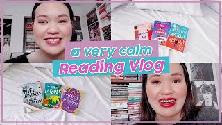 first reading vlog | mini book haul, reading romance books, booktok, book clubs and zoom calls