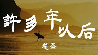 許多年以後 - 趙鑫 - 『超高无损音質』【動態歌詞Lyrics】