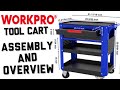 Workpro Tool Cart Assembly & Review