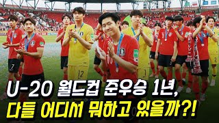 U-20 월드컵 준우승 신화를 이끈 주축 선수들의 근황은?