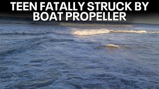 Teen dies after being struck by boat propeller near popular New Jersey beach