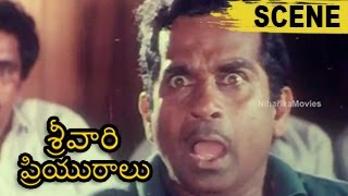 Brahmanandam Hilarious Comedy In Court - Srivari Priyuralu Movie Scenes