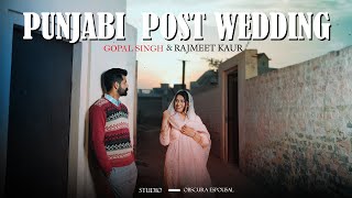 punjabi pre wedding  Gopal singh \u0026 Rajmeet kaur |  Obscura's Espousal  Saari Raat - Bajre Da Sitta|