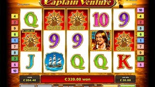 Captain Venture Slot - €4 Bet - Over 500x Win - Novomatic