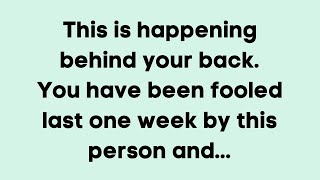 God message today || This is happening behind your back. you have been.... || #godsays #godmessage