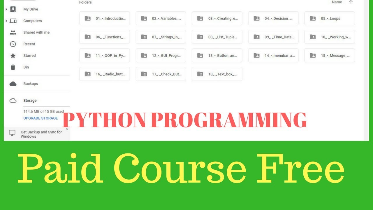 Full Python Course Free Download - Udemy Course Free Download |python ...