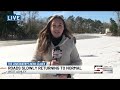 video melissa has the noon update on road conditions in west ashley