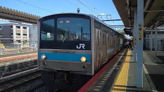 【2023.08.11】JR西日本奈良線205系0番台(204-38)NE404編成普通京都行き車内風景·前面展望。ノーカット撮影でお届けします。